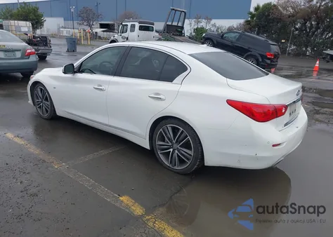 2015 Infiniti Q50 Sport z USA, uszkodzony, nr VIN JN1BV7AP5FM341963